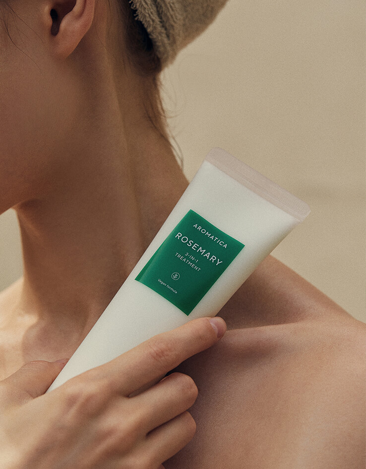 韓國 Aromatica Rosemary 3 In 1 Treatment 迷迭香3合1無矽頭髮護理
