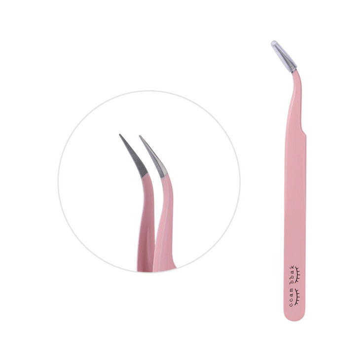 韓國CCAM BBAK Tweezer 睫毛夾(精細尖頭/扁圓頭/斜角) - Hook Type 尖細鉤型
