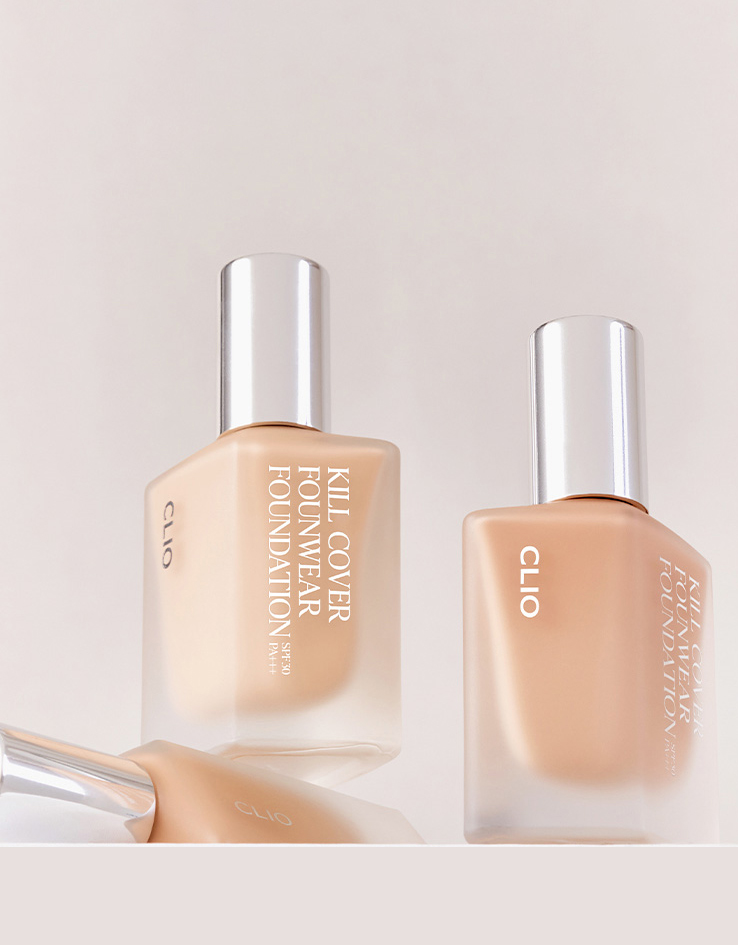 韓國 Clio Kill Cover Founwear Foundation Mini SPF 30 PA+++ 極緻長效無瑕氣墊粉底液 迷你版 – 3色選擇