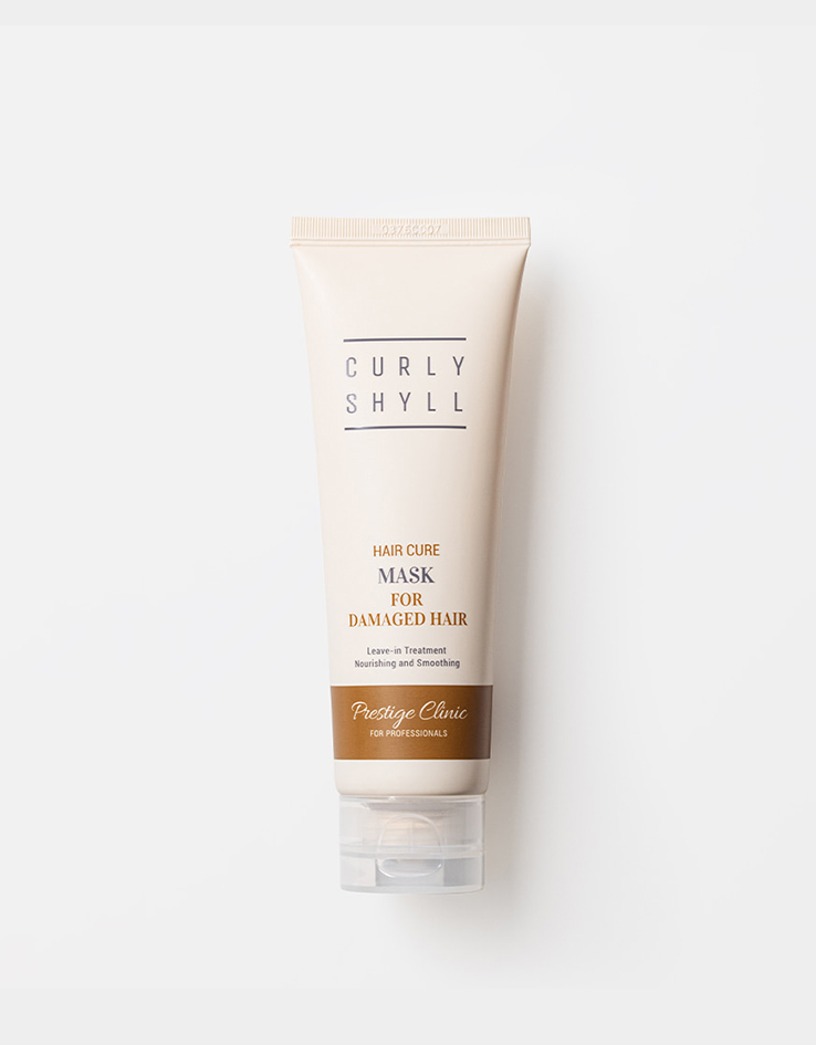 韓國 CURLYSHYLL Hair Cure Mask 滋養修護免沖洗髮膜 - 200ml