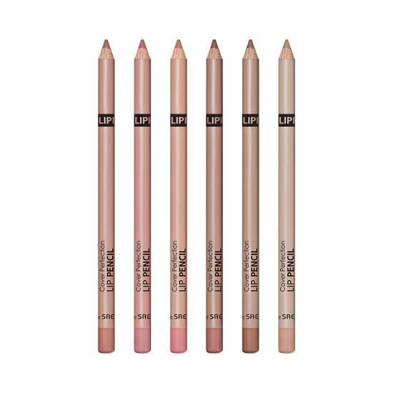 韓國 TheSaem Cover Perfection Lip Pencil 修唇型唇打底唇筆 - 6色選擇