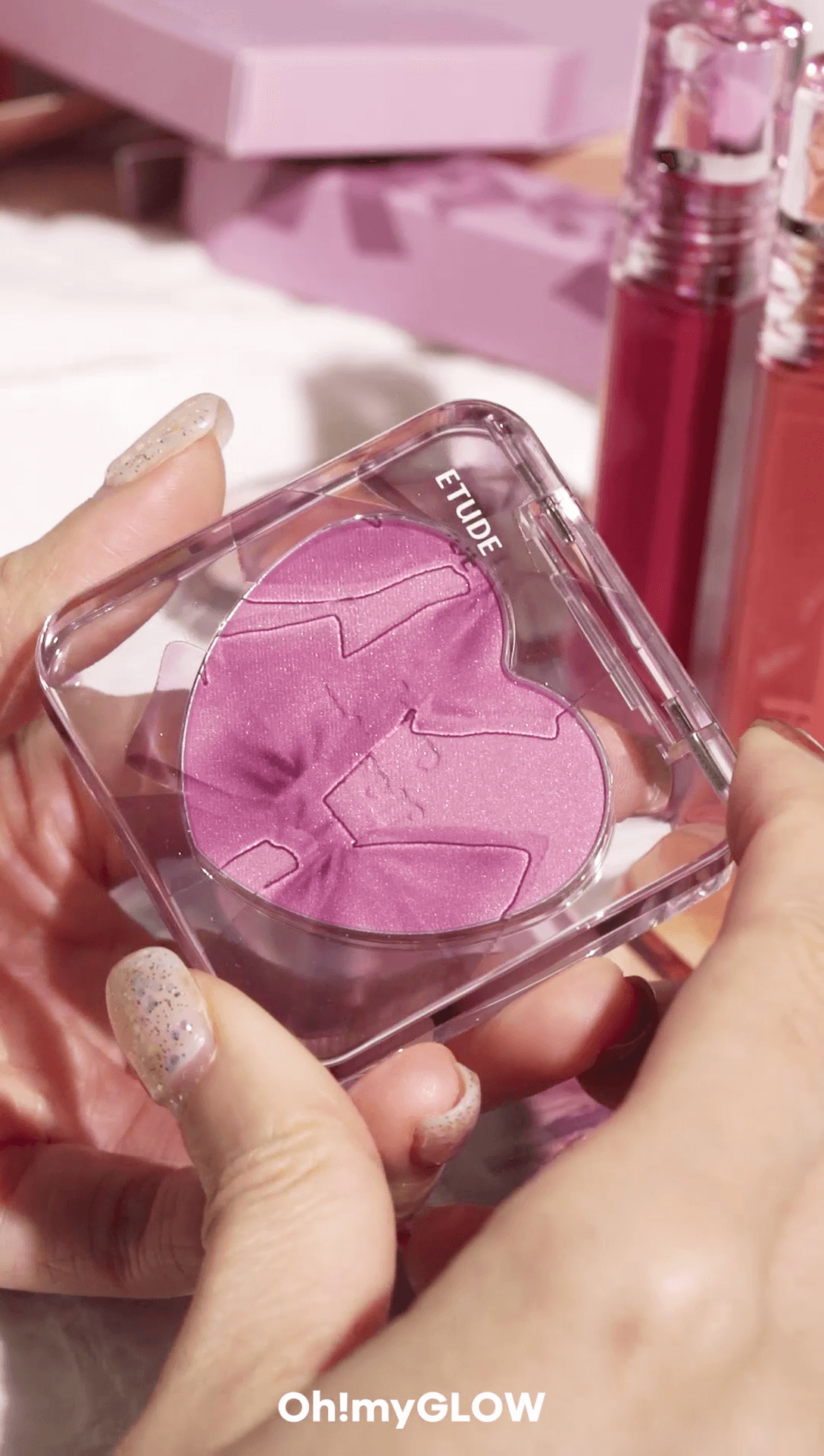 Heart Pop Blusher 心心胭脂 | EtudeHouse 最新23FW 系列 #Celebeaurity OMG實拍