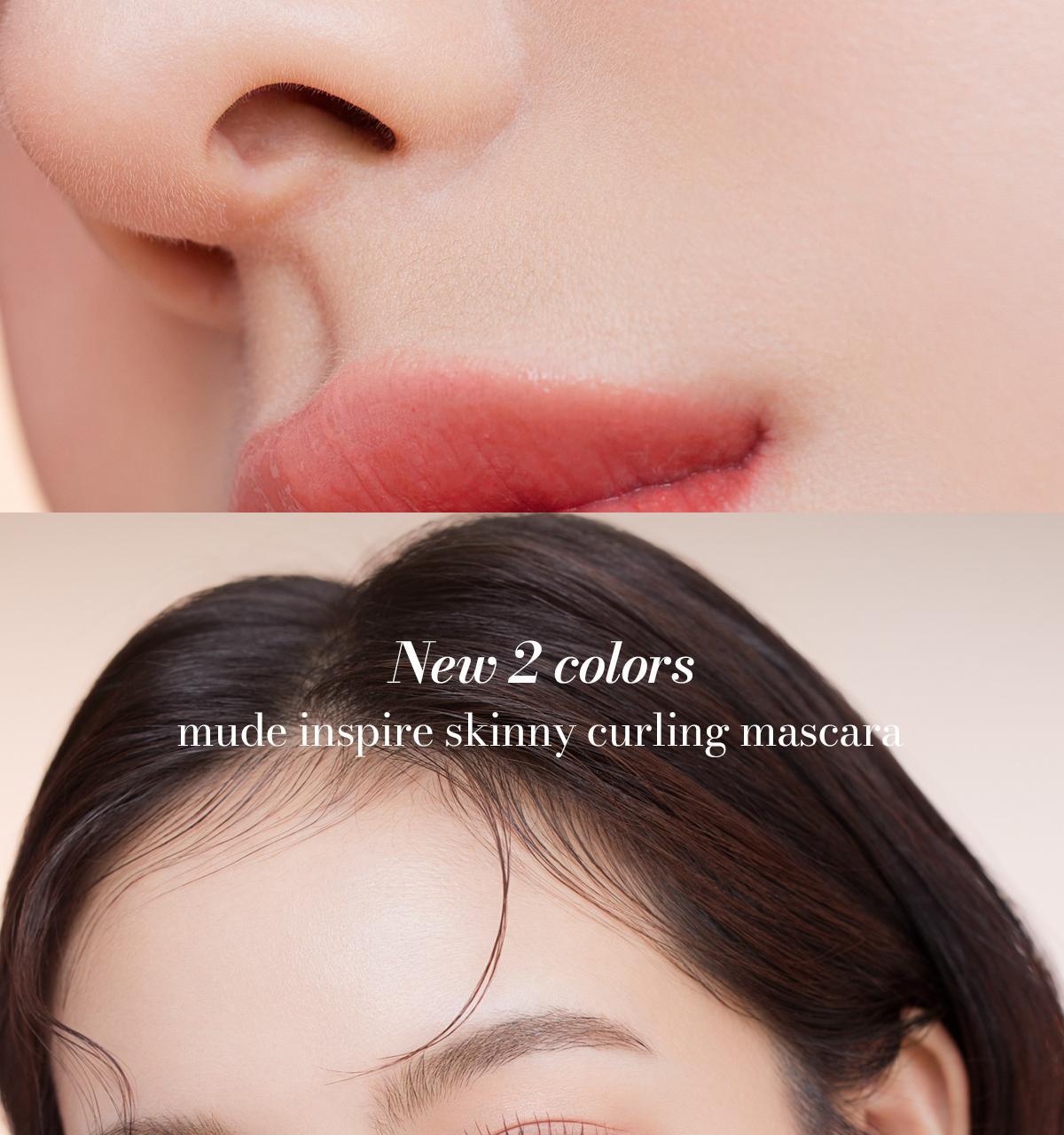 🧡Picnic野餐系列新色入! 韓國 Mude Inspire Skinny Curling & Multi-fixer Mascara 極細捲翹睫毛膏/眉睫打底定型膏 - 9款選擇