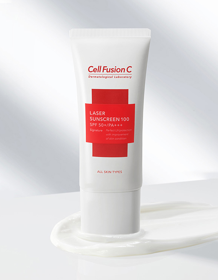 Olive Young 6年🏆! 韓國 Cell Fusion C Laser UV Sunscreen 100 低敏日常防曬霜 SPF50+/PA++++