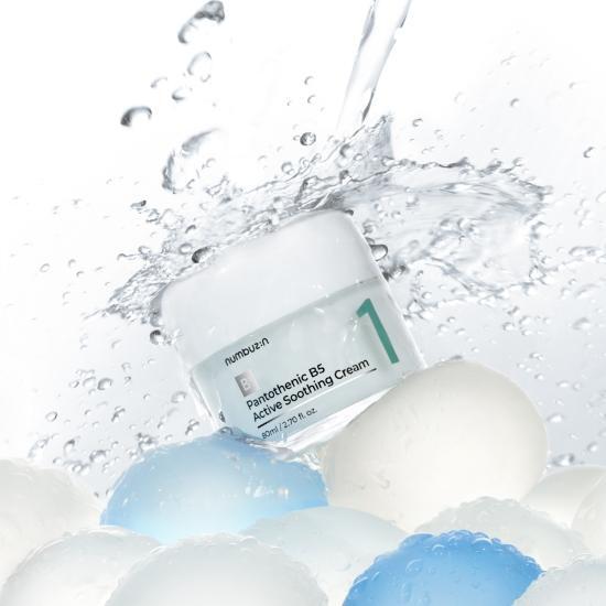 根源解決皮脂粉刺～韓國 numbuzin Pantothenic B5 Active Soothing Cream 活性泛酸B5控油舒緩保濕啫喱面霜 - 80ml