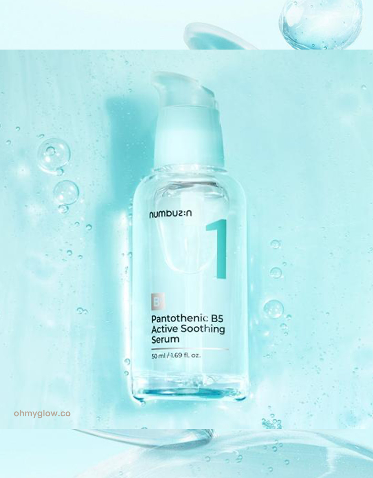 7秒超保濕💦控油去皮脂 ～韓國 numbuzin No.1 Pantothenic B5 Active Soothing Serum 活性泛酸B5控油舒緩保濕精華 – 50ml