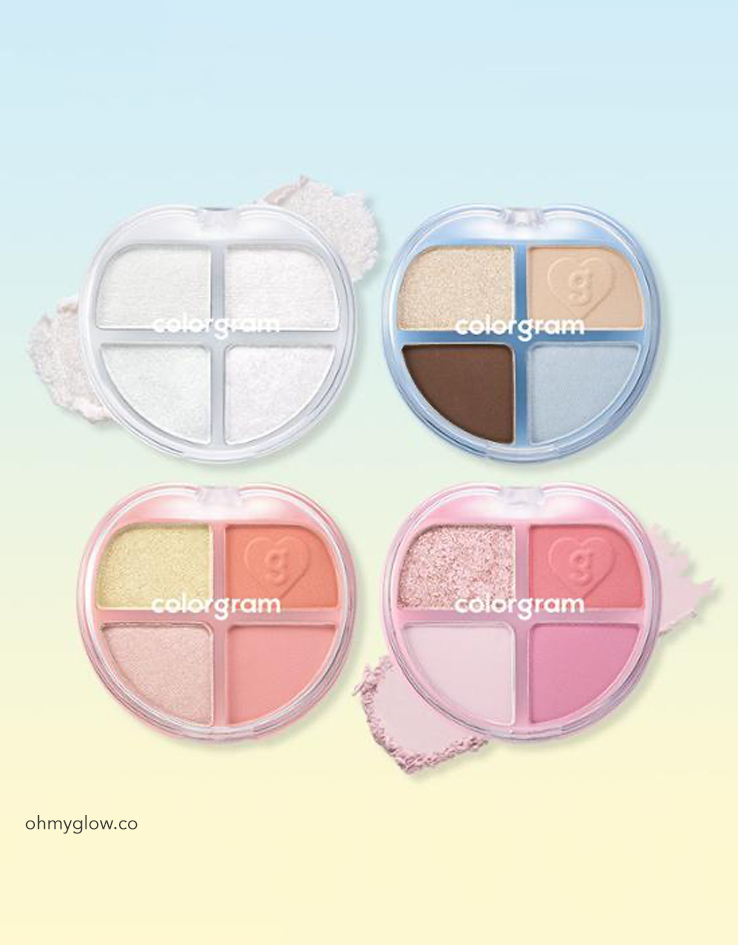 韓國Colorgram TINTIN DORY Eyeshadow Palette 4色眼影盤 - 5色調選擇