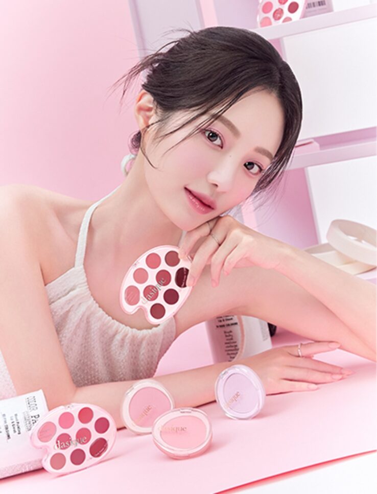 Color Painting 系列 韓國 Dasique Mood Painting Lip & Cheek Palette 唇頰色盤9色盤 - 4色調選擇