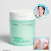 韓國 Happyrim X Milk Touch Hedera Helix Green Hyaluron 6sec Soothing Pad 洋常春藤玻尿酸6秒補水舒緩爽膚棉片 - 60片裝