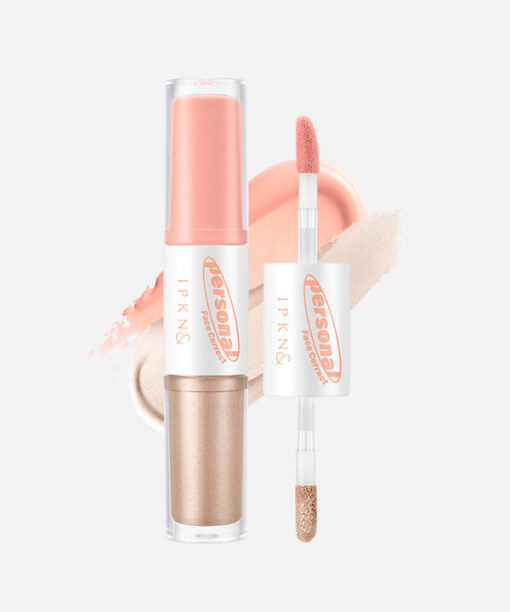 韓國 IPKN Personal Tone Cheek Lighter Duo 個人色彩胭脂液X高光液2合1- 冷暖2色調選擇