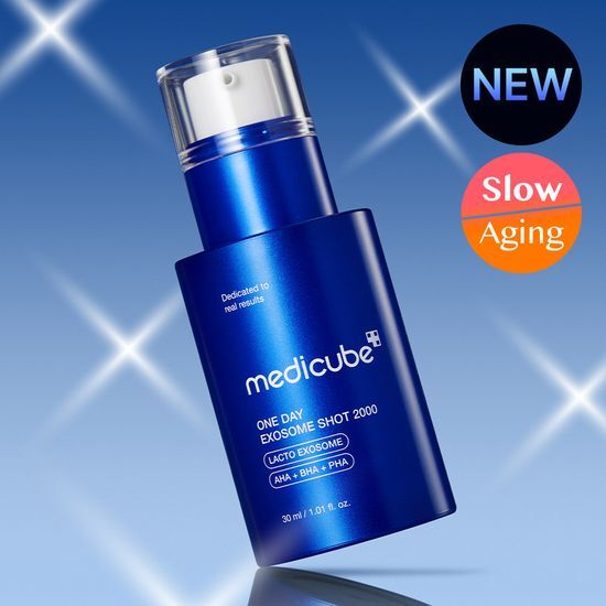 韓國 medicube One Day Exosome Shot Pore Ampoule 2000 ZERO微針全效毛孔安瓶 2,000ppm
