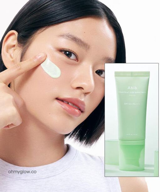 清爽低敏不泛白 抗熱刺激～韓國 ABIB Heartleaf Mild Suncreen Relief Tube SPF 50+ PA++++ 魚腥草溫和防曬 - 50ml