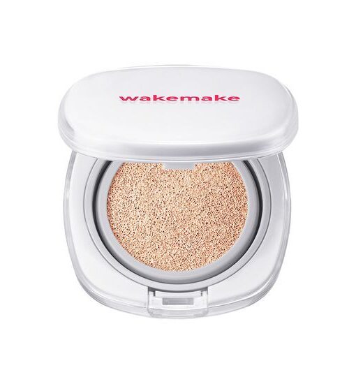 Wakemake Seamless Wear Cushion 無縫貼服0毛孔半霧面氣墊粉底連補充裝 - 6色選擇
